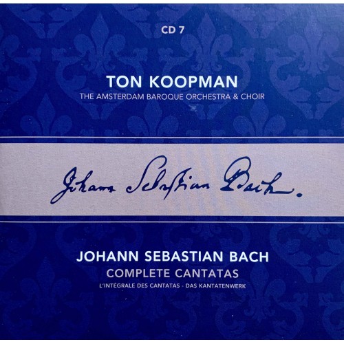 Ton Koopman, Johann Sebastian Bach, The Amsterdam Baroque Orchestra And Choir: «Complete Cantatas» CD 07