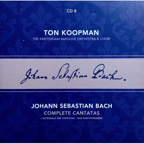 Ton Koopman, Johann Sebastian Bach, The Amsterdam Baroque Orchestra And Choir: «Complete Cantatas» CD 08