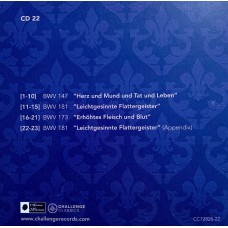 Ton Koopman, Johann Sebastian Bach, The Amsterdam Baroque Orchestra And Choir: «Complete Cantatas» CD 22