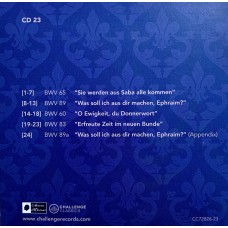 Ton Koopman, Johann Sebastian Bach, The Amsterdam Baroque Orchestra And Choir: «Complete Cantatas» CD 23