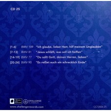 Ton Koopman, Johann Sebastian Bach, The Amsterdam Baroque Orchestra And Choir: «Complete Cantatas» CD 25