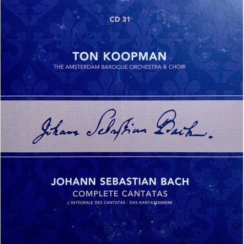 Ton Koopman, Johann Sebastian Bach, The Amsterdam Baroque Orchestra And Choir: «Complete Cantatas» CD 31