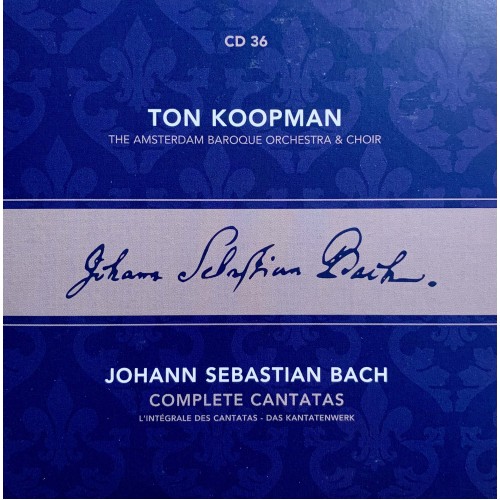 Ton Koopman, Johann Sebastian Bach, The Amsterdam Baroque Orchestra And Choir: «Complete Cantatas» CD 36