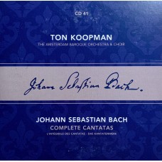 Ton Koopman, Johann Sebastian Bach, The Amsterdam Baroque Orchestra And Choir: «Complete Cantatas» CD 41