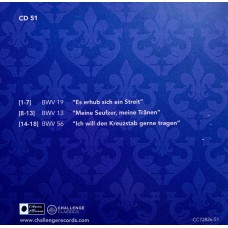 Ton Koopman, Johann Sebastian Bach, The Amsterdam Baroque Orchestra And Choir: «Complete Cantatas» CD 51