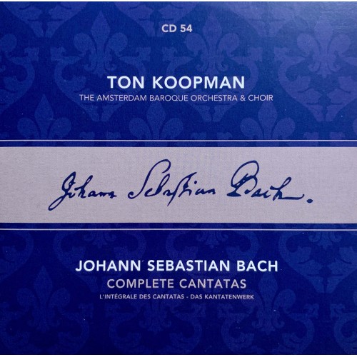 Ton Koopman, Johann Sebastian Bach, The Amsterdam Baroque Orchestra And Choir: «Complete Cantatas» CD 54