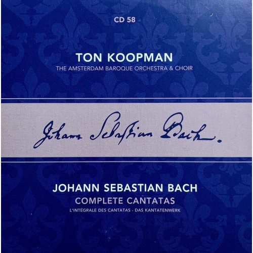 Ton Koopman, Johann Sebastian Bach, The Amsterdam Baroque Orchestra And Choir: «Complete Cantatas» CD 58