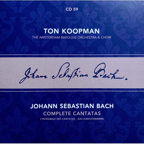 Ton Koopman, Johann Sebastian Bach, The Amsterdam Baroque Orchestra And Choir: «Complete Cantatas» CD 59