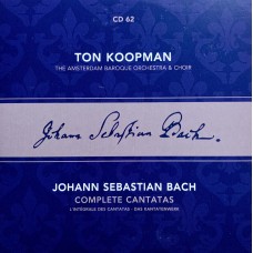 Ton Koopman, Johann Sebastian Bach, The Amsterdam Baroque Orchestra And Choir: «Complete Cantatas» CD 62