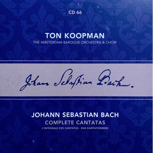 Ton Koopman, Johann Sebastian Bach, The Amsterdam Baroque Orchestra And Choir: «Complete Cantatas» CD 66