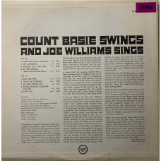 Count Basie Joe Williams: «Count Basie Swings And Joe Williams Sings»