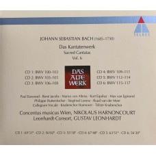 Johann Sebastian Bach, Harnoncourt, Leonhardt: «Das Kantatenwerk / Sacred Cantatas» Vol. 6