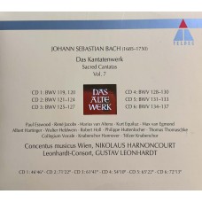 Johann Sebastian Bach, Harnoncourt, Leonhardt: «Das Kantatenwerk / Sacred Cantatas» Vol. 7
