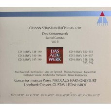 Johann Sebastian Bach, Harnoncourt, Leonhardt: «Das Kantatenwerk / Sacred Cantatas» Vol. 8