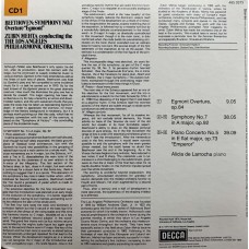 Zubin Mehta, Los Angeles Philharmonic: «Complete Decca Recordings» CD 01