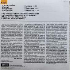 Zubin Mehta, Los Angeles Philharmonic: «Complete Decca Recordings» CD 34