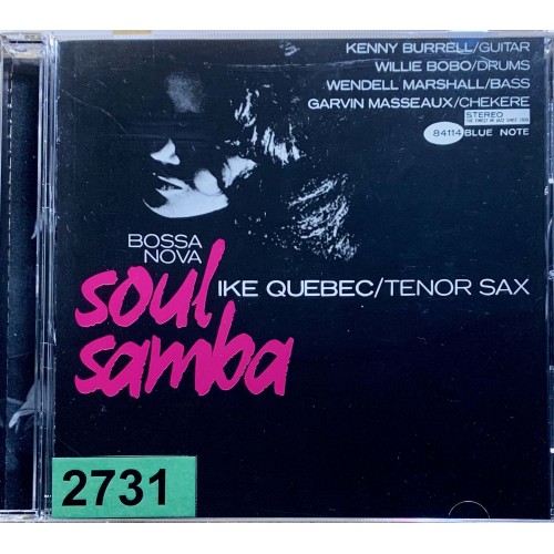 Ike Quebec: «Bossa Nova Soul Samba»