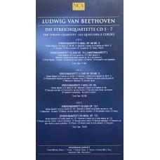 Gewandhaus-Quartett - Ludwig van Beethoven: «Die Streichquartette - The String Quartets - Les Quatuors A Cordes» CD 05-10