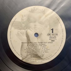 Franco Corelli: «Italian Folk Songs»