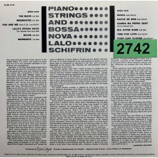 Lalo Schifrin: «Piano, Strings And Bossa Nova»