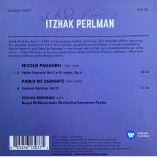 Itzhak Perlman: «The Complete Warner Recordings» Vol. 01