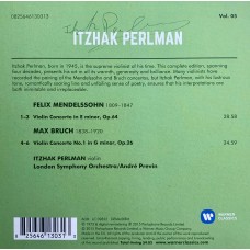 Itzhak Perlman: «The Complete Warner Recordings» Vol. 05