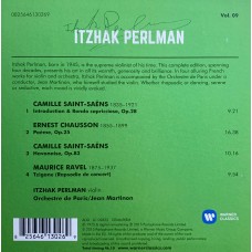Itzhak Perlman: «The Complete Warner Recordings» Vol. 09