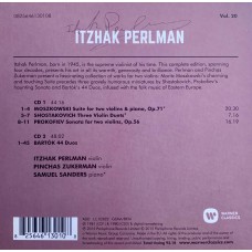 Itzhak Perlman: «The Complete Warner Recordings» Vol. 20