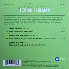Itzhak Perlman: «The Complete Warner Recordings» Vol. 21