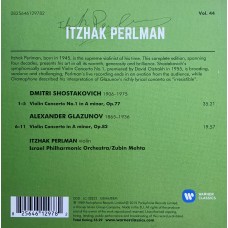 Itzhak Perlman: «The Complete Warner Recordings» Vol. 44