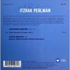 Itzhak Perlman: «The Complete Warner Recordings» Vol. 49