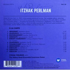 Itzhak Perlman: «The Complete Warner Recordings» Vol. 53