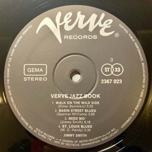 Various: «Verve Jazz Book» LP 02