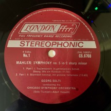 Mahler, Yvonne Minton, Georg Solti, The Chicago Symphony Orchestra: «Symphony No. 5 / 4 Songs From 