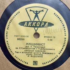 Ирина Бржевская / Евгений Кибкало: «Геологи / Машинист»