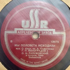 Г. Виноградов и О. Разумовский: «Трансильвания / Мы полсвета исходили»