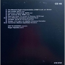 Various: «Decca Sound - 55 Great Vocal Recitals» CD 45