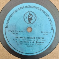 Е. Семенкина и А. Фролова: «Бежит река / Непонятливый такой»
