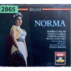 Bellini – Maria Callas, Christa Ludwig, Franco Corelli, Nicola Zaccaria / Coro e Orchestra Del Teatro Alla Scala Di Milano, Tullio Serafin: «Norma»