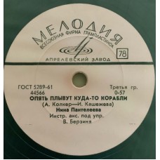 Нина Пантелеева: «Небесная профессия / Опять плывут куда-то корабли»