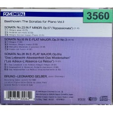 Beethoven: «The Sonatas for Piano Vol.3»