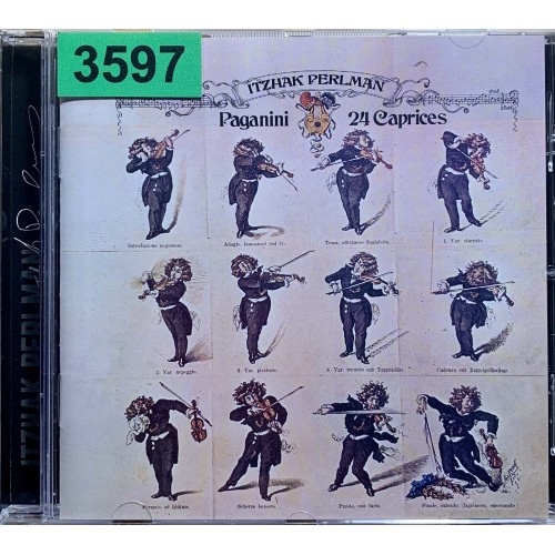 Nicolò Paganini, Itzhak Perlman: «24 Caprices, Op.1»