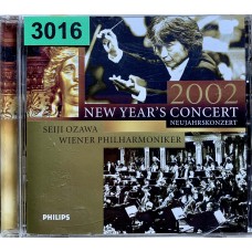 Seiji Ozawa / Wiener Philharmoniker: «New Year's Concert 2002 = Neujahrskonzert 2002»