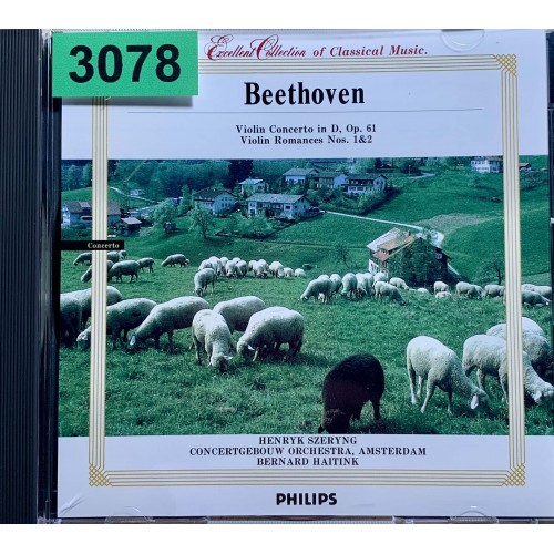 Henryk Szeryng / Bernard Haitink / Concertgebouw Orchestra: «Beethoven: Violin Concerto & Romances»