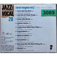 Sarah Vaughan: «Sarah Vaughan vol.2 / Jazz Collection Vocal  28»