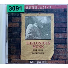Thelonious Monk: «Greatest Jazz-13»