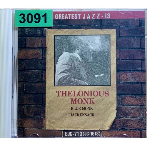 Thelonious Monk: «Greatest Jazz-13»
