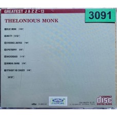Thelonious Monk: «Greatest Jazz-13»