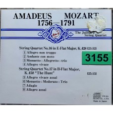 Amadeus Mozart: «String Quartets No. 16 & No. 17 "The Hunt"»
