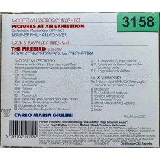 Mussorgsky / Stravinsky, Carlo Maria Giulini: «Pictures at an Exhibition / The Firebird Suite»